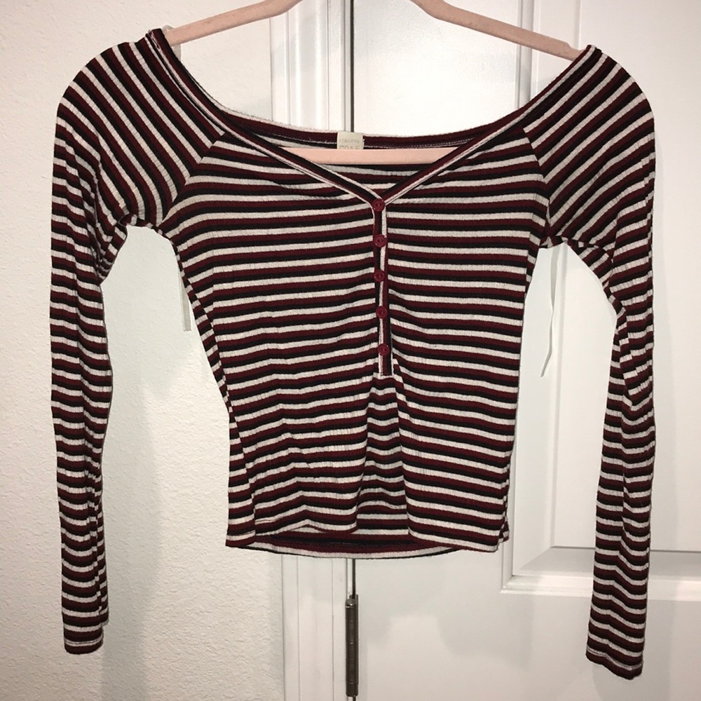 Striped long sleeve !
